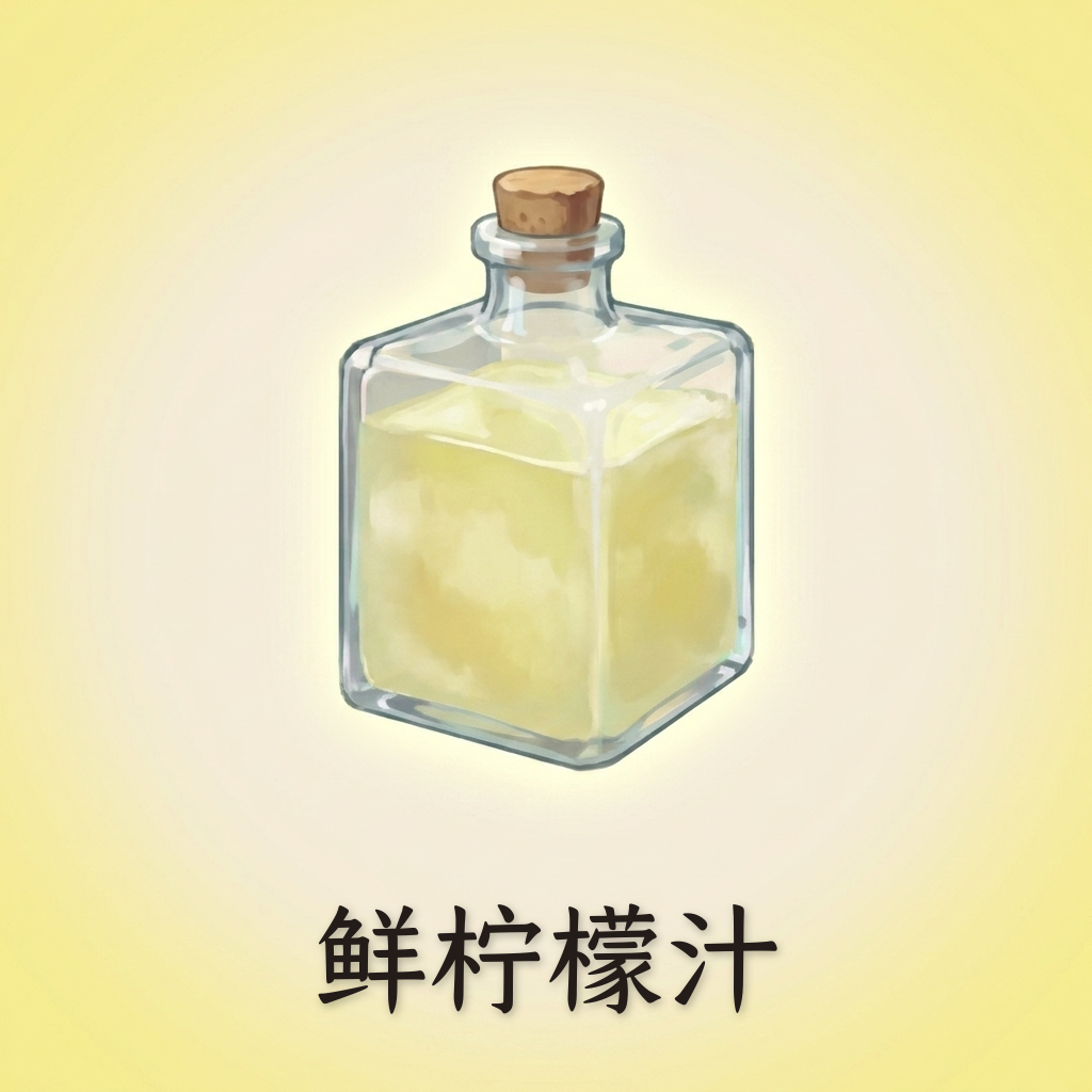 鲜柠檬汁