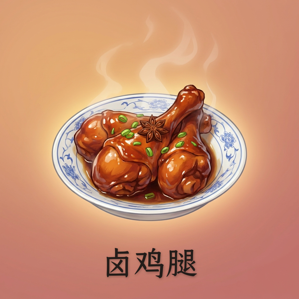 卤鸡腿
