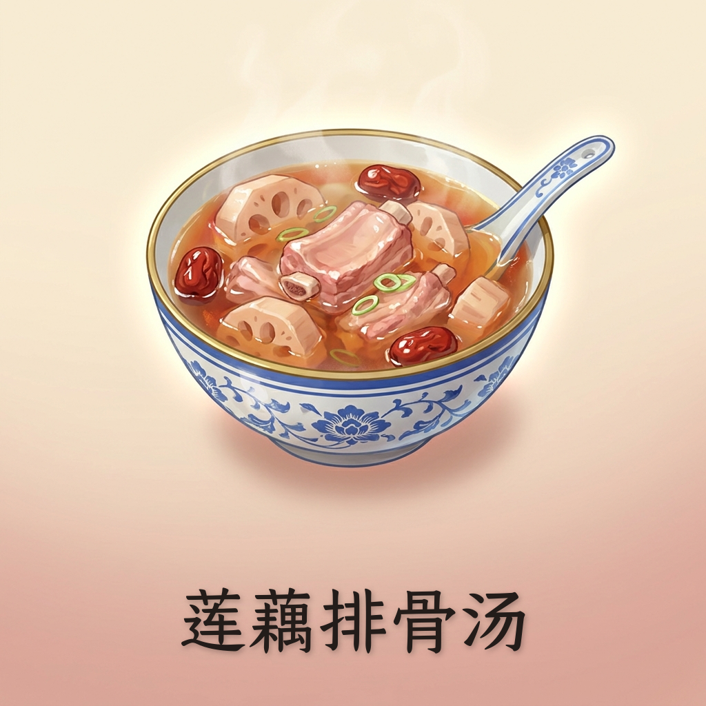 莲藕排骨汤