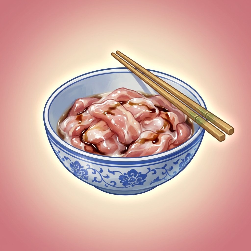腌制肉片