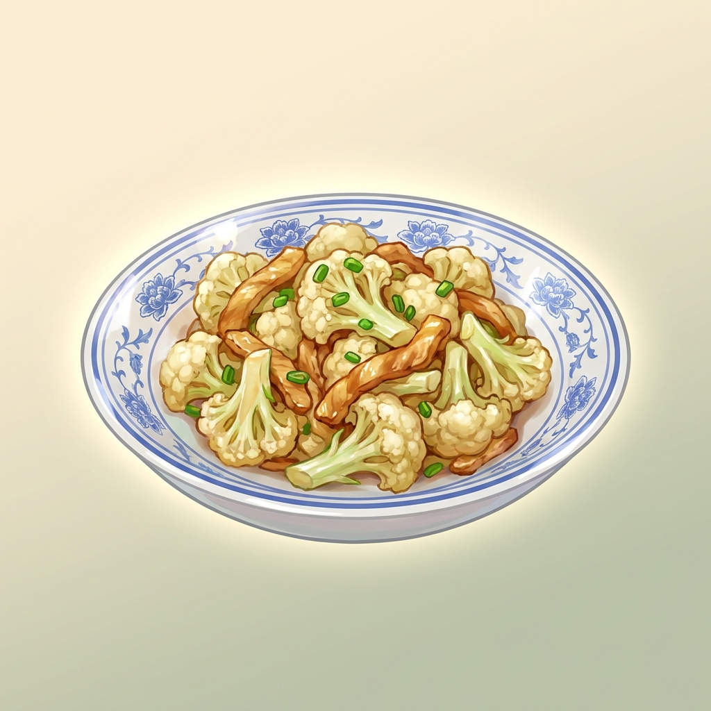 出锅装盘